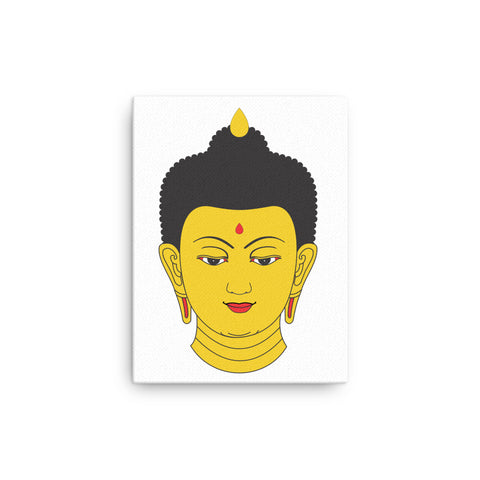 Face of Buddha Canvas