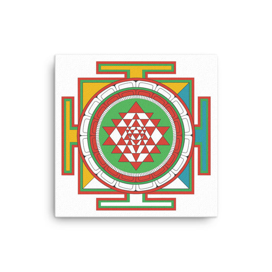 Shree Yantra Canvas