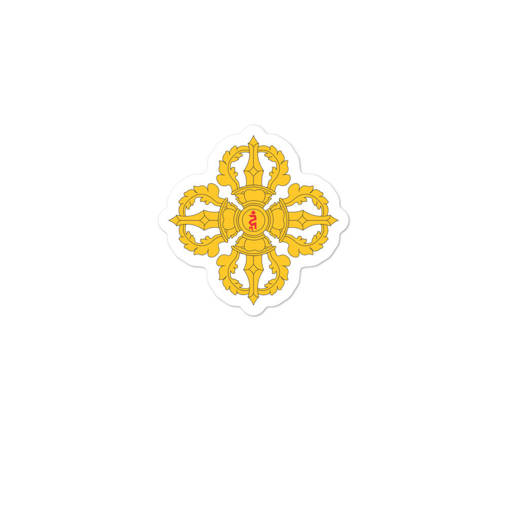 Double Vajra Bubble-free stickers