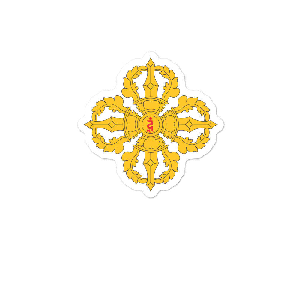 Double Vajra Bubble-free stickers